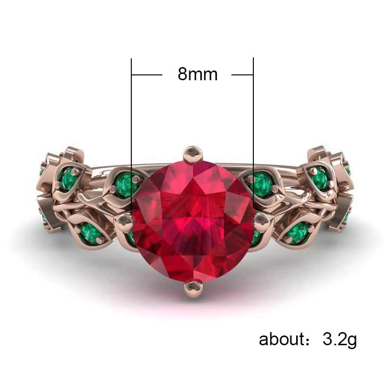 Rose Flower Ring - Image 6