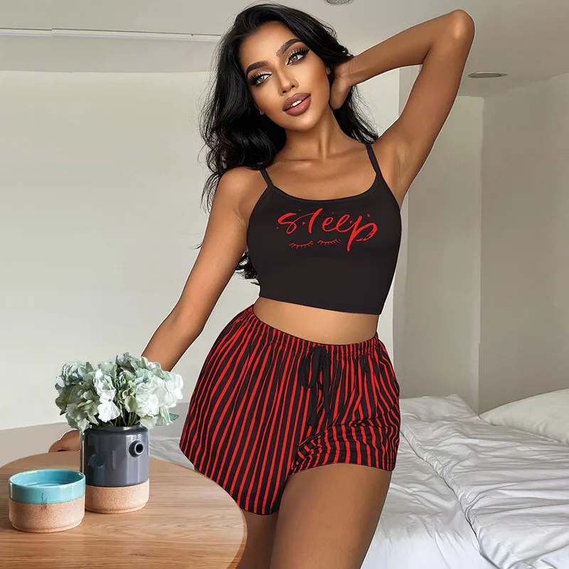 Sleep Eyelash Pajama Set