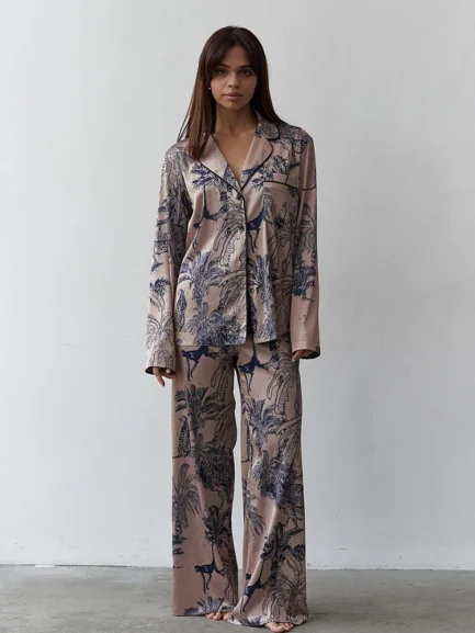 Wild Jungle Print Sleepwear - Image 2