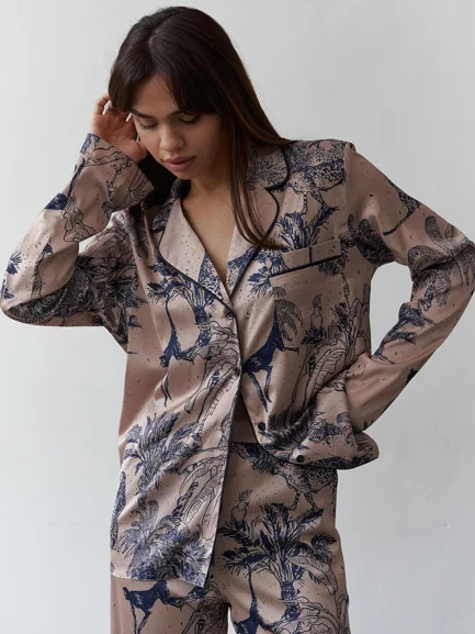 Wild Jungle Print Sleepwear - Image 4