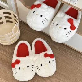Hello Kitty’s Plush Slippers